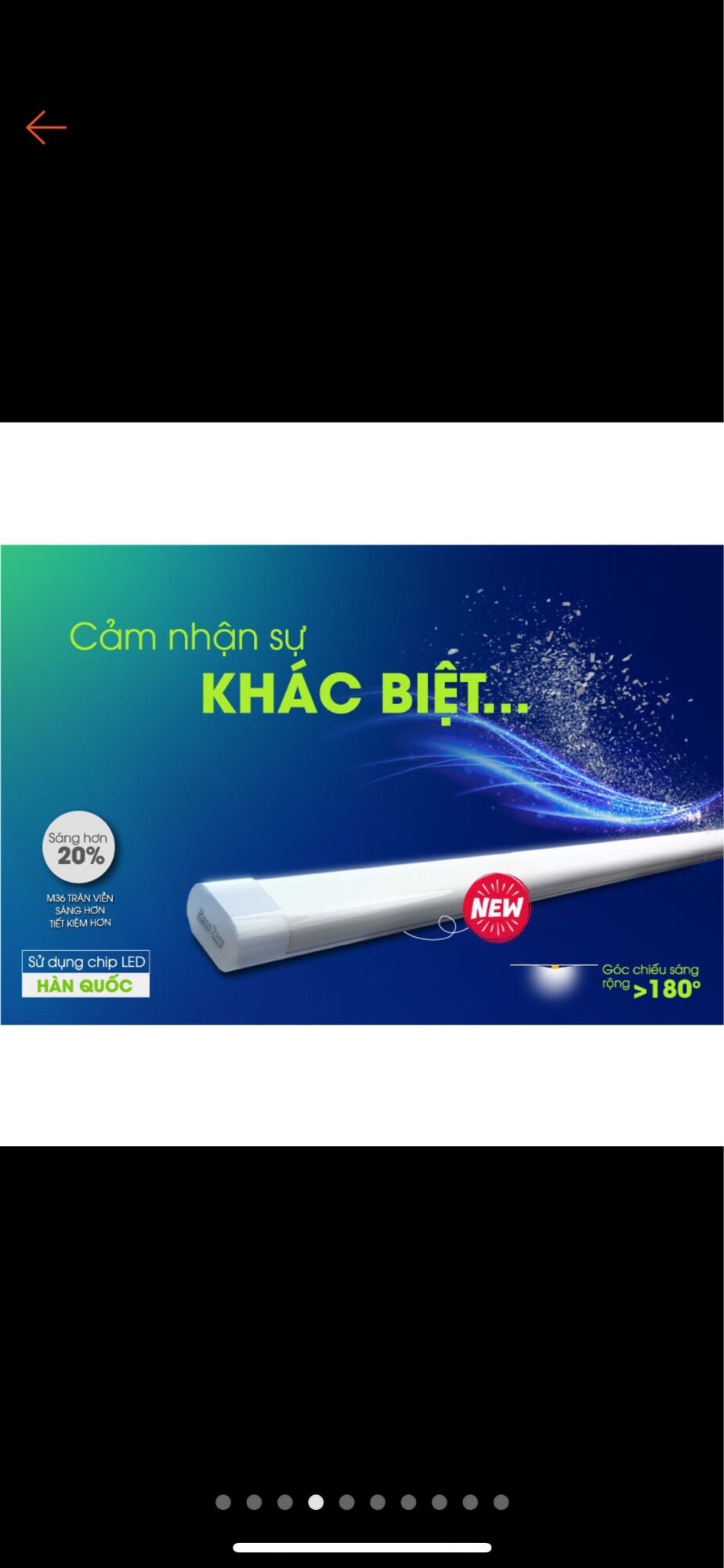 đèn led tràn viền rạng đông M36 60 cm(20w)