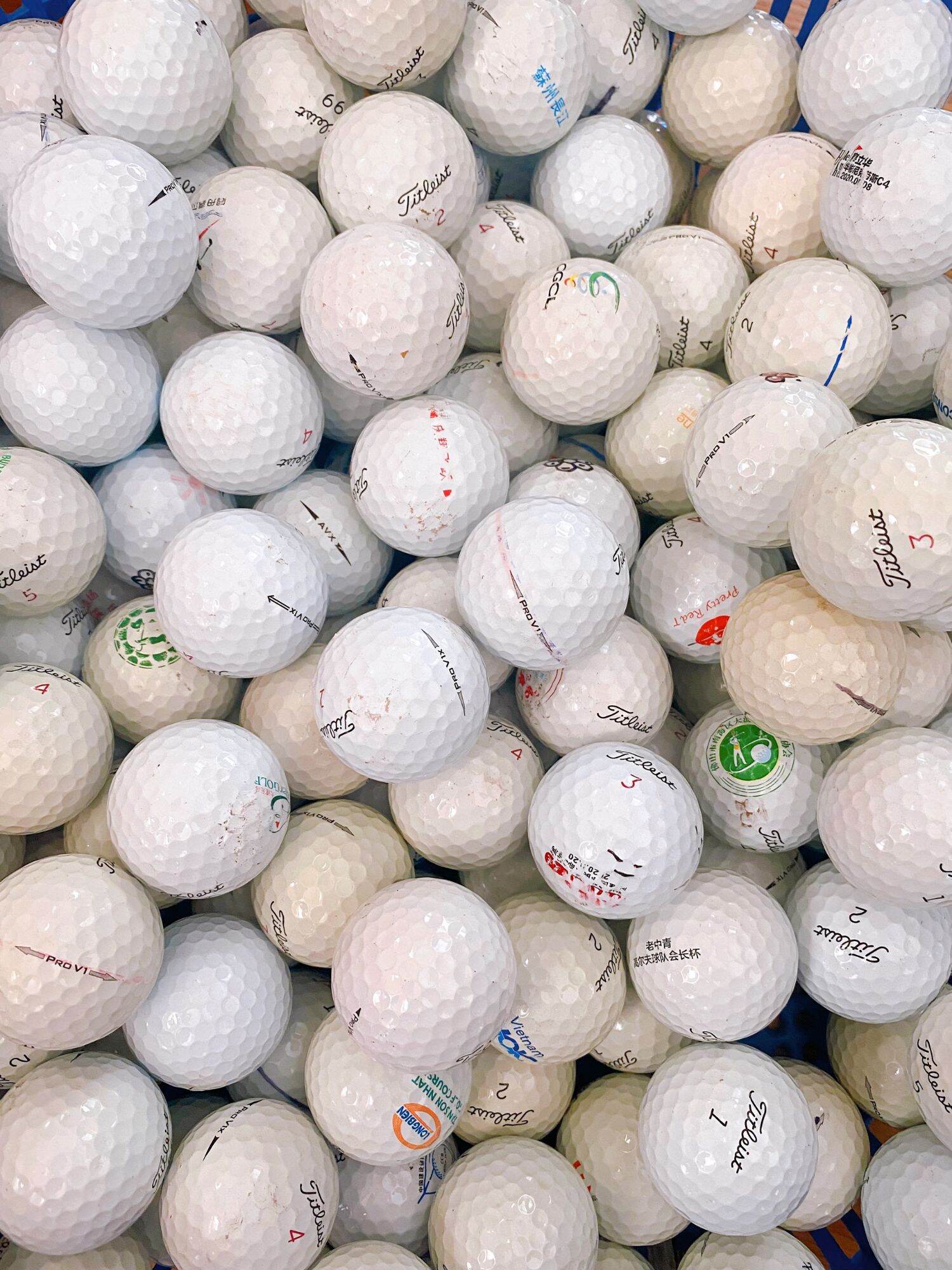 10 bóng golf Titleist prov1 chính hãng