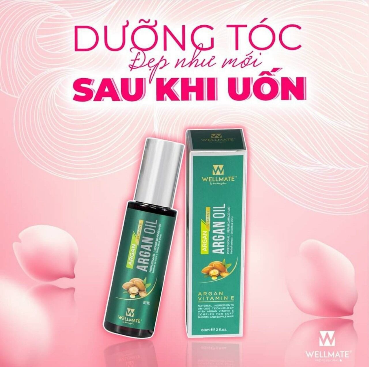 Tinh dầu wellmate phục hồi tóc hư tổn