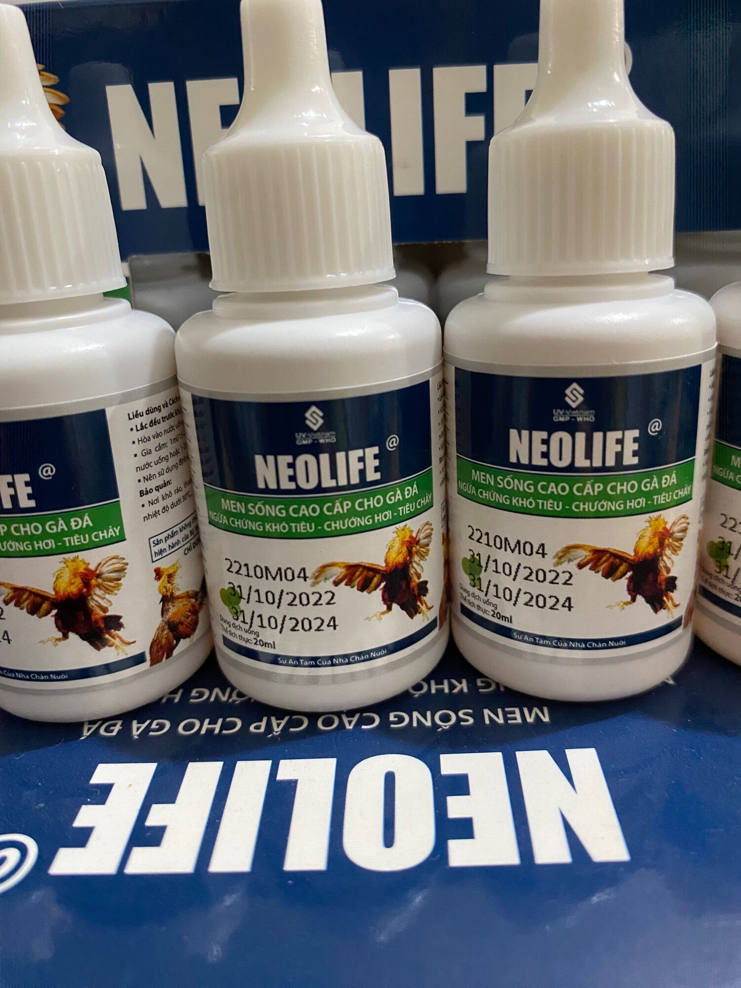 (Thú y) Men Neolife 20ml Cao Cấp cho gà chọi, gà đá