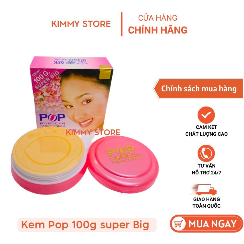 Kem dưỡng trắng da pop thái 100g