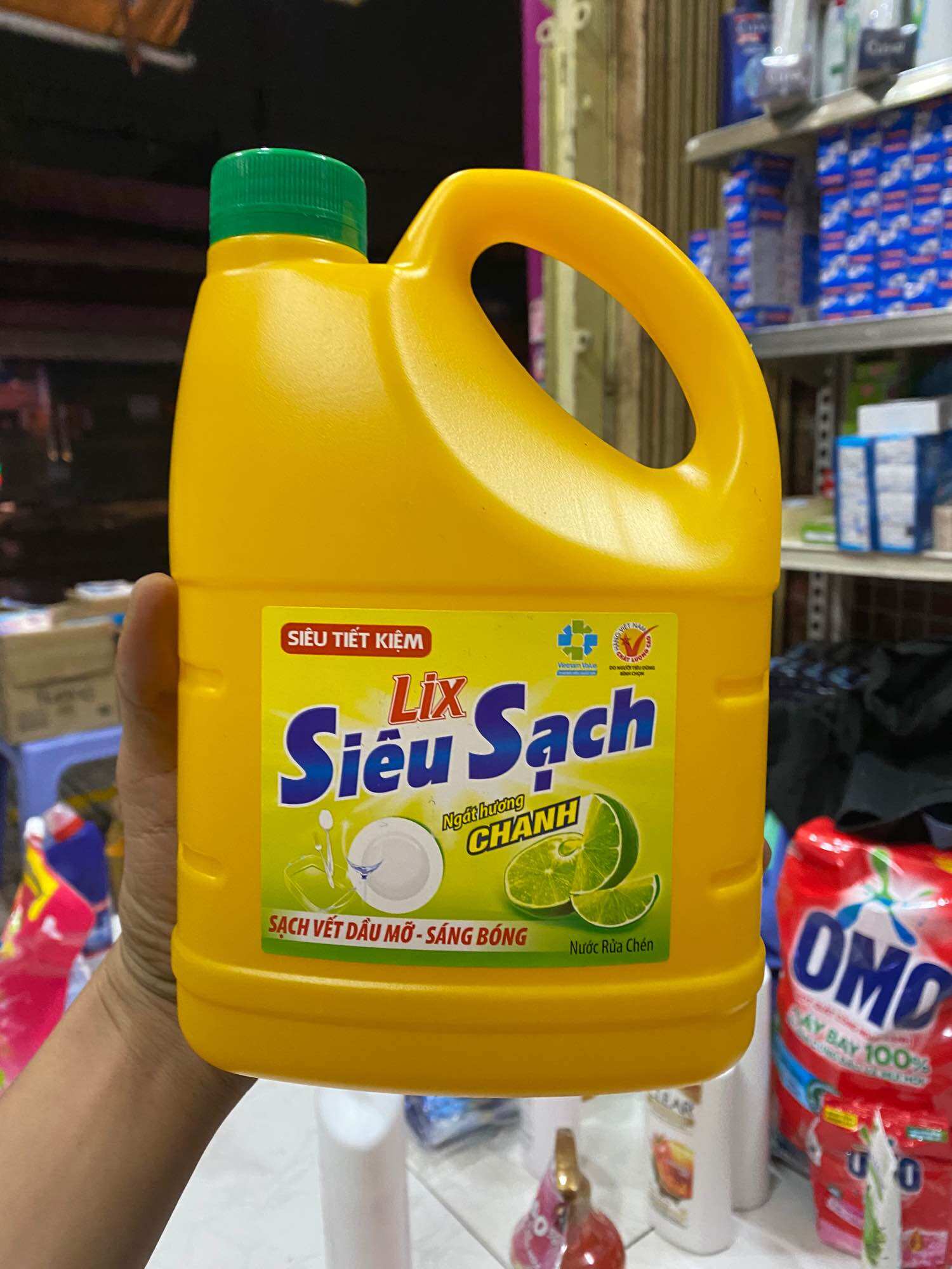 NƯỚC RỬA CHÉN LIX Siêu Sạch 3,6kg & 1,4kg