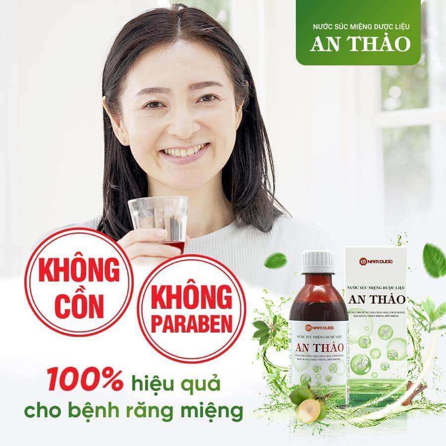 Nước súc miệng dược liệu An Thảo