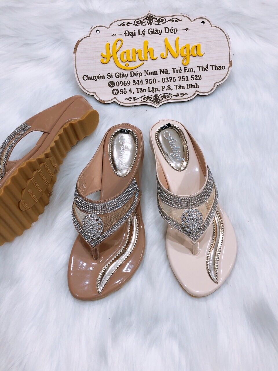 Dép kẹp xuồng 5p. Big size từ 35 đến 42