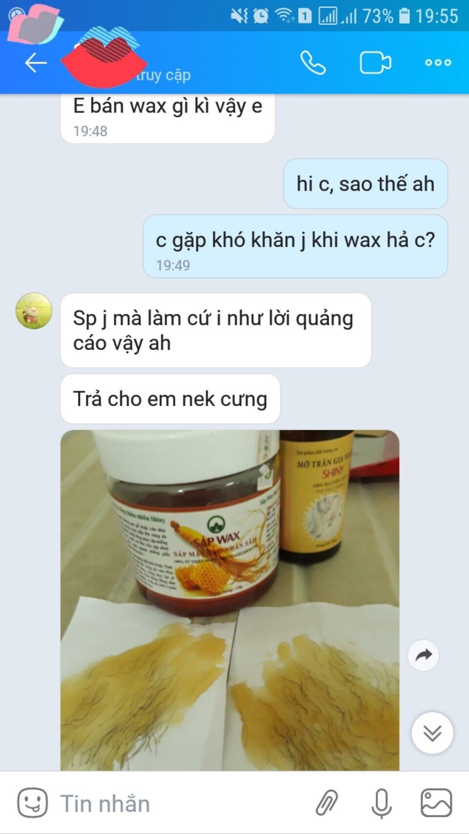 Combo Triệt Lông Sáp Wax + Mỡ Trăn Shiny Handmade(Tặng Kèm Dụng Cụ Wax)