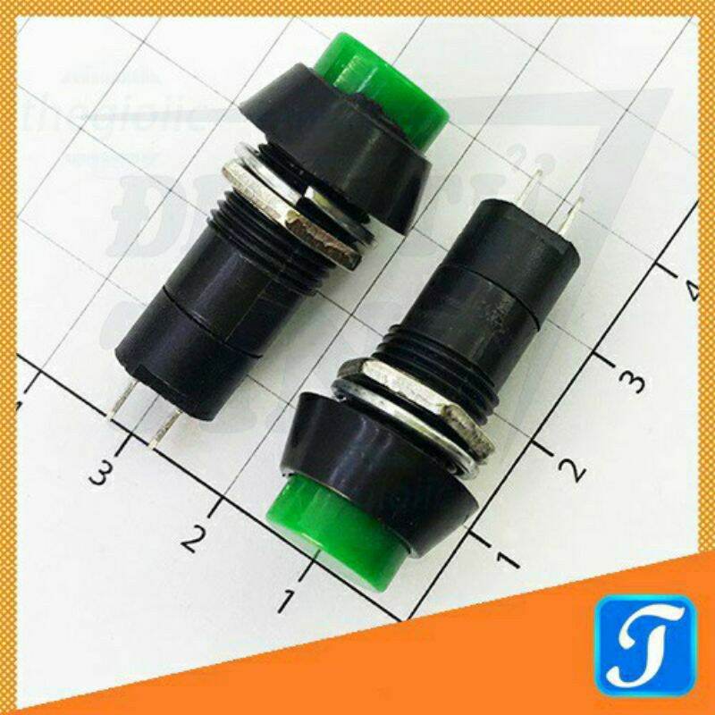 Combo 3 nút nhấn nhả,nhấn giữ 12mm