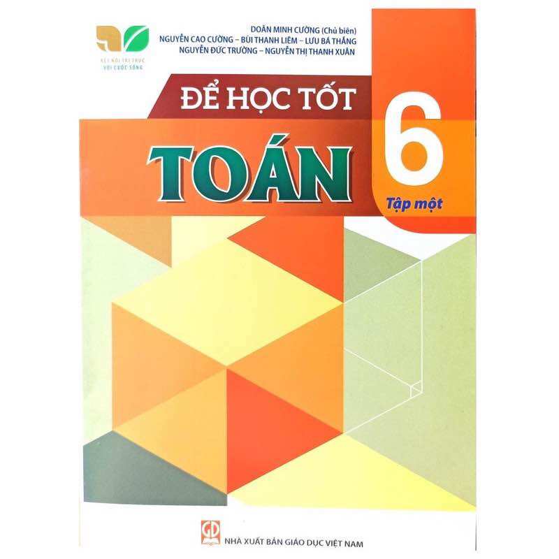 Sách -(Combo 2 tập)Để Học Tốt Toán 6(Kết Nối)