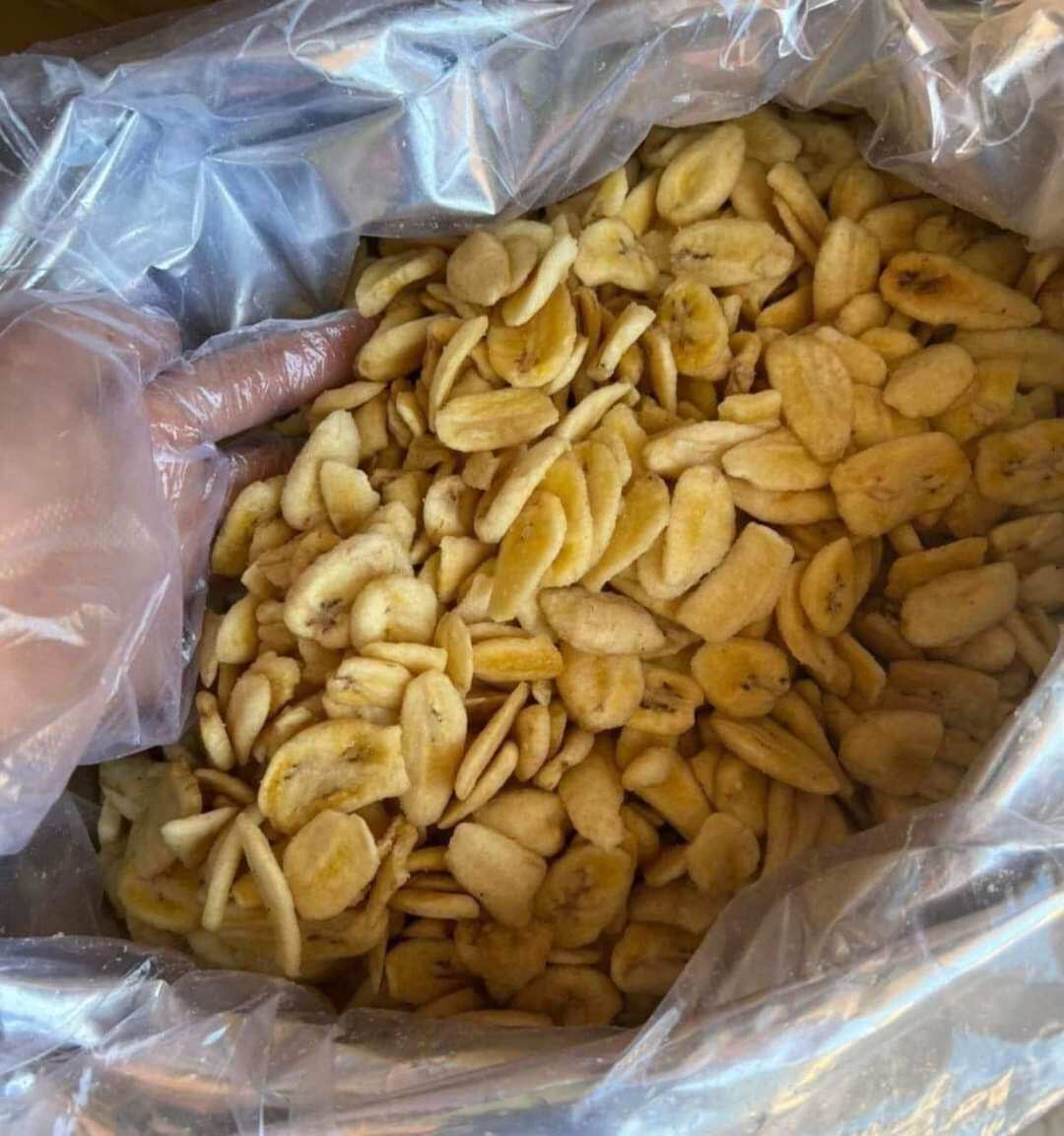 1kg chuối sấy vụn giòn