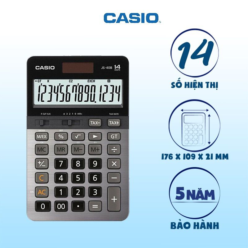Máy tính để bàn casio js-40b chính hãng