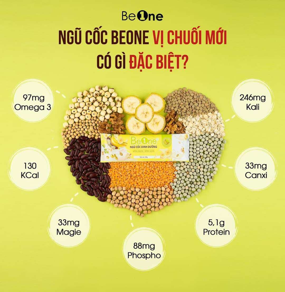 Ngũ cốc dinh dưỡng Beone chuối