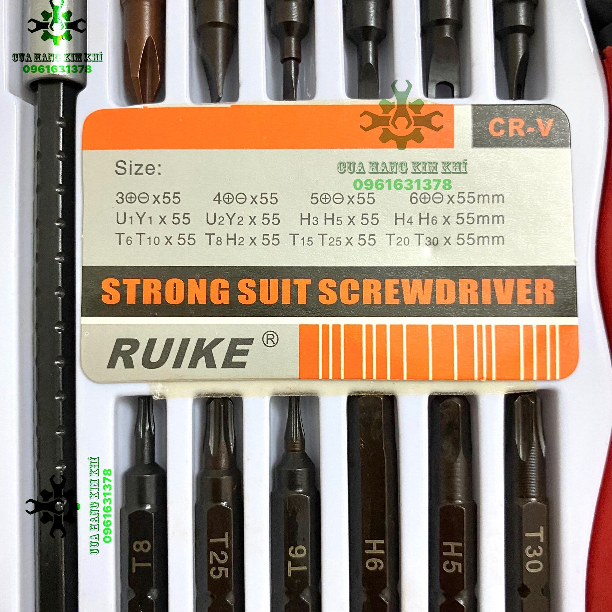Bộ tô vít đa năng RUIKE 24 đầu mũi