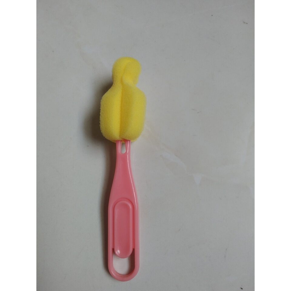 Cọ rửa núm ty bình sữa đầu bông dài 5cm