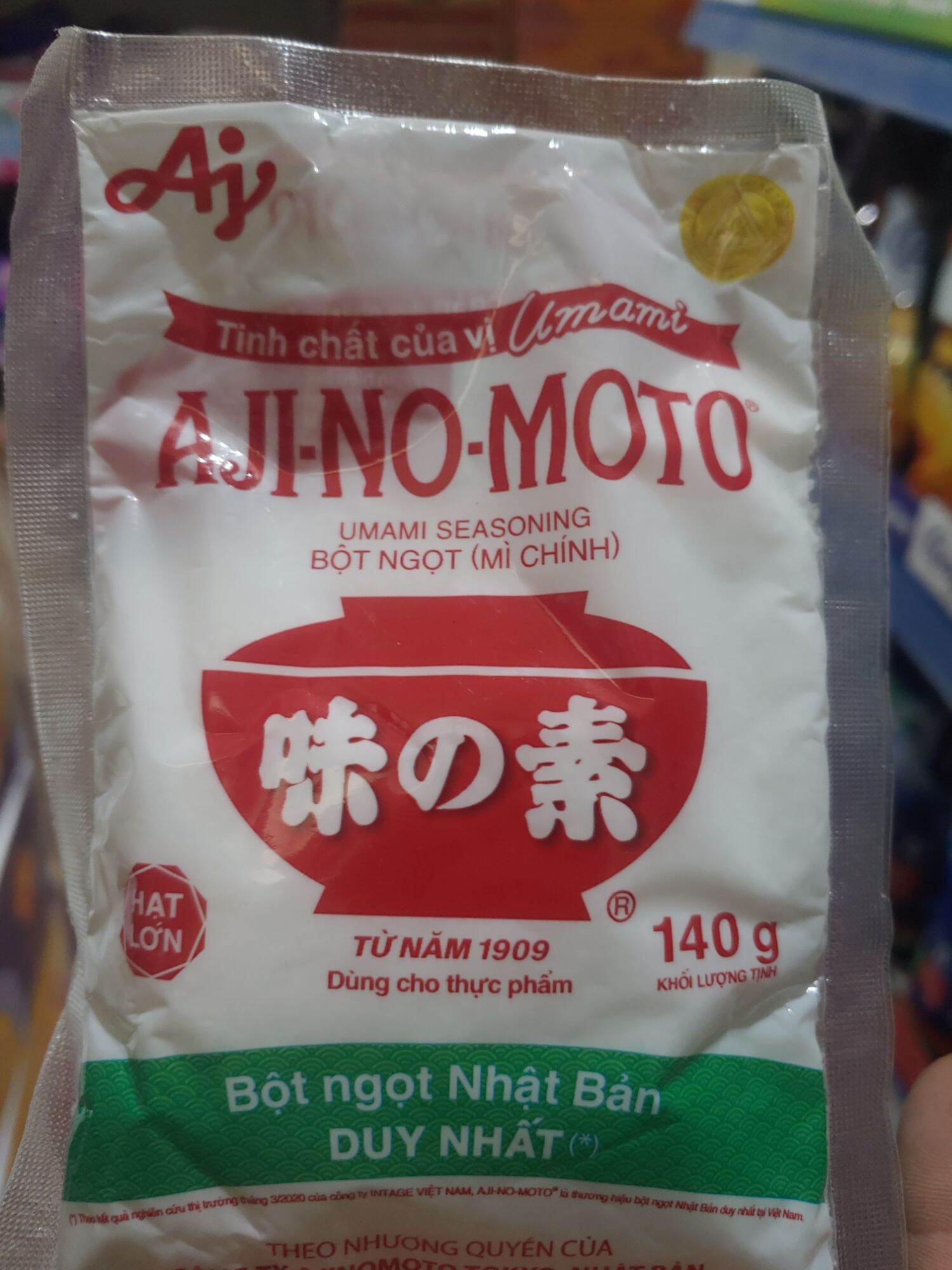 Bột ngọt ajinomoto 140g/100g