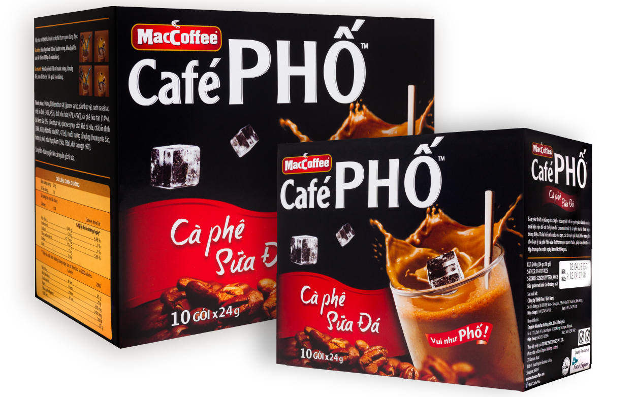 cà phê phố. date mới MACCOFFEE