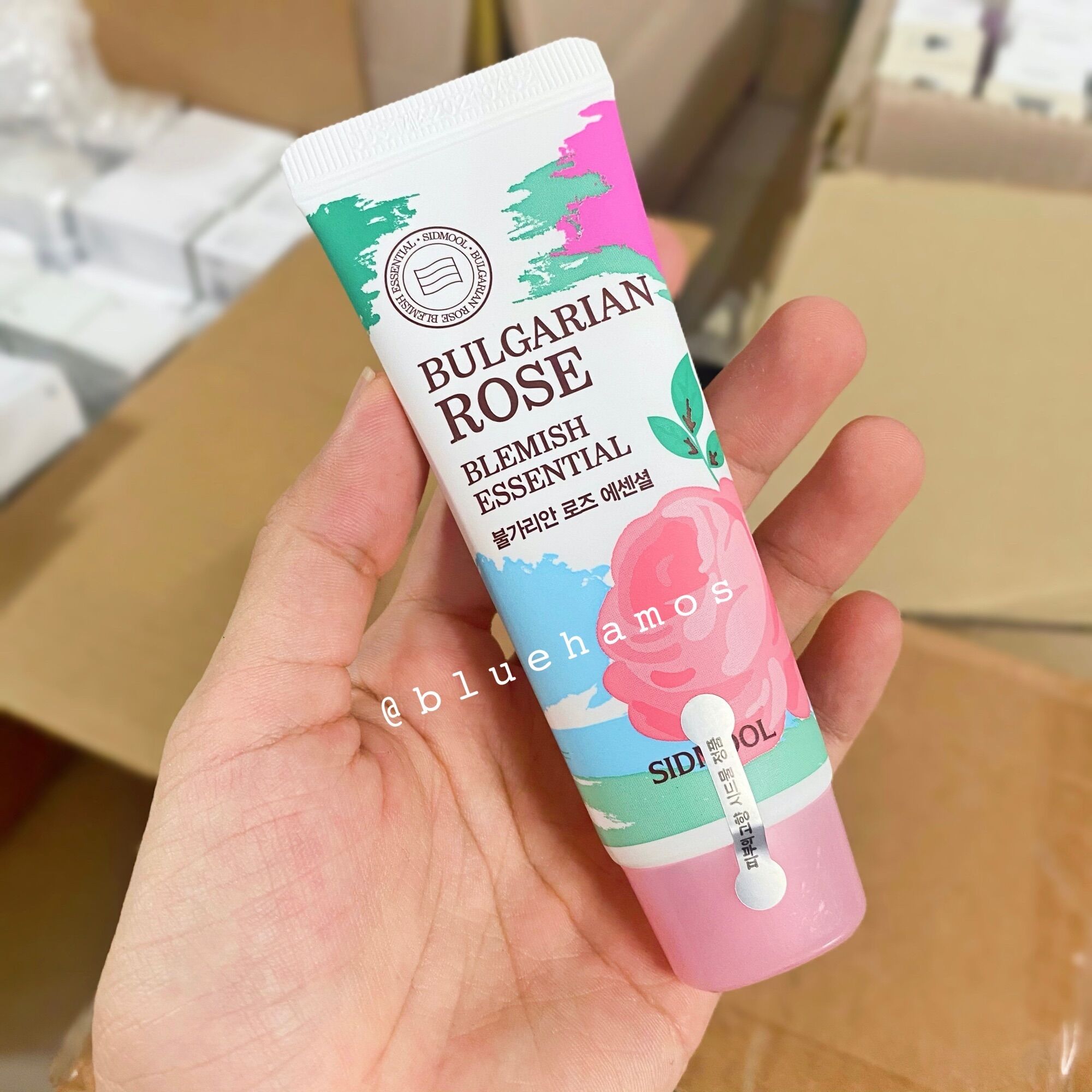 Kem dưỡng sáng da Sidmool Bulgarian Rose Blemish
