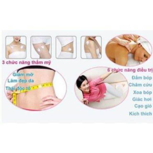 Máy xung điện trị liệu AUKEWEL 8 miếng dán
