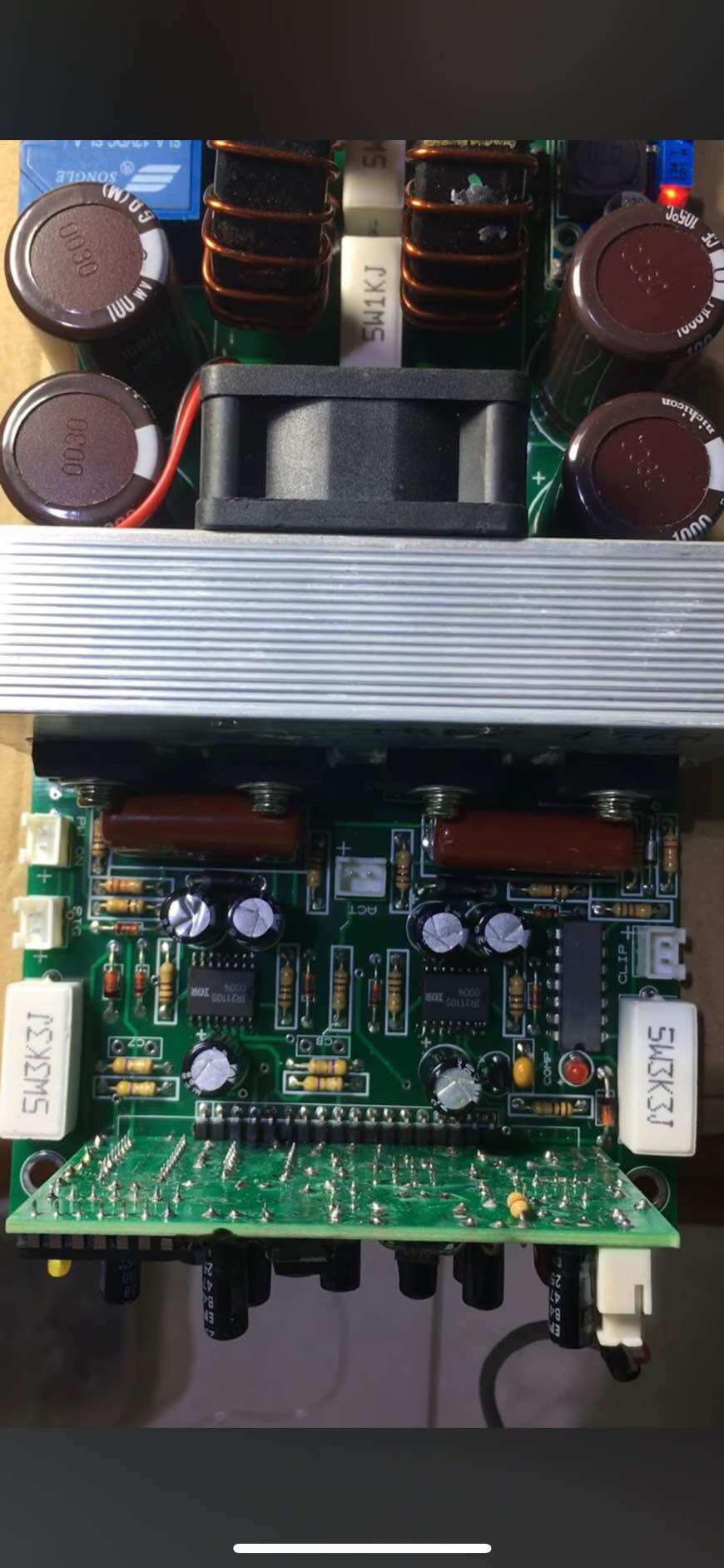 1 Mạch công suất cho sup ra loa 150v class D 4000w