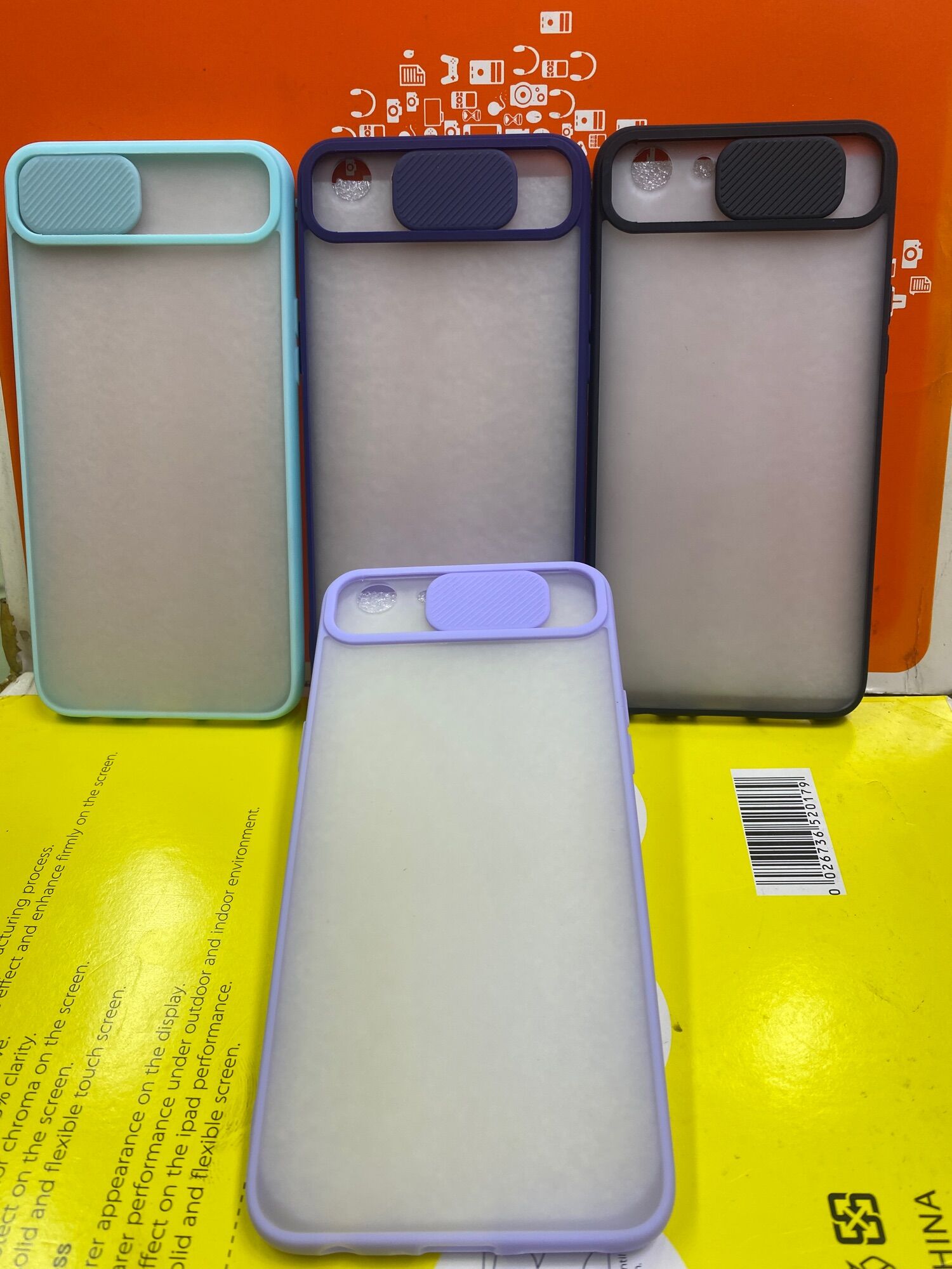 Ốp lưng Oppo A83 lưng nhám viền dẻo màu nút trượt bảo vệ Camera