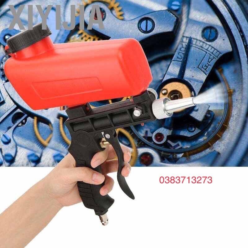 Phun cát đánh rỉ khí nén