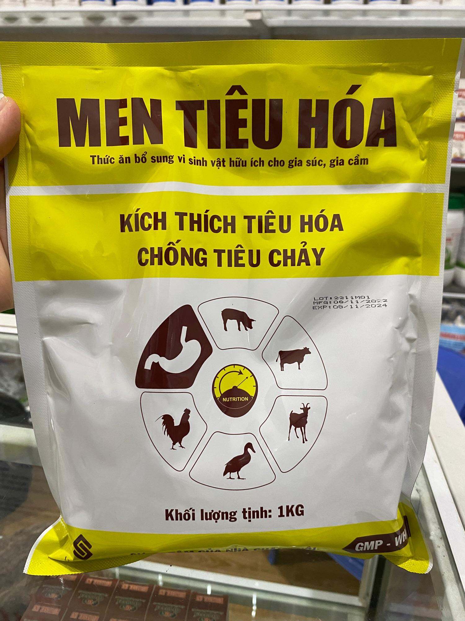Men tiêu hoá 1kg Chống tiêu chảy, Kích thích tiêu hoá( Giá sốc)