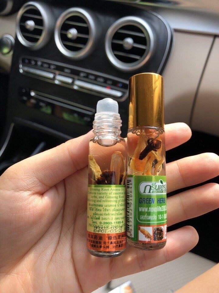 [HCM]Dầu thảo dược sâm Green Herb Oil   của Thái Lan