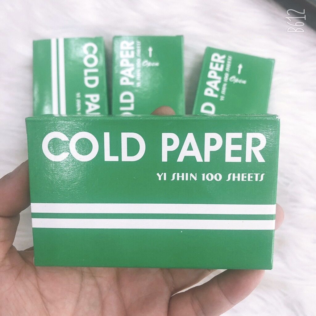 GIẤY UỐN LẠNH XANH DÙNG UỐN TÓC