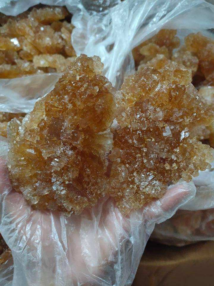 Đường phèn Nghệ An kết tinh tự nhiên từ mật mía