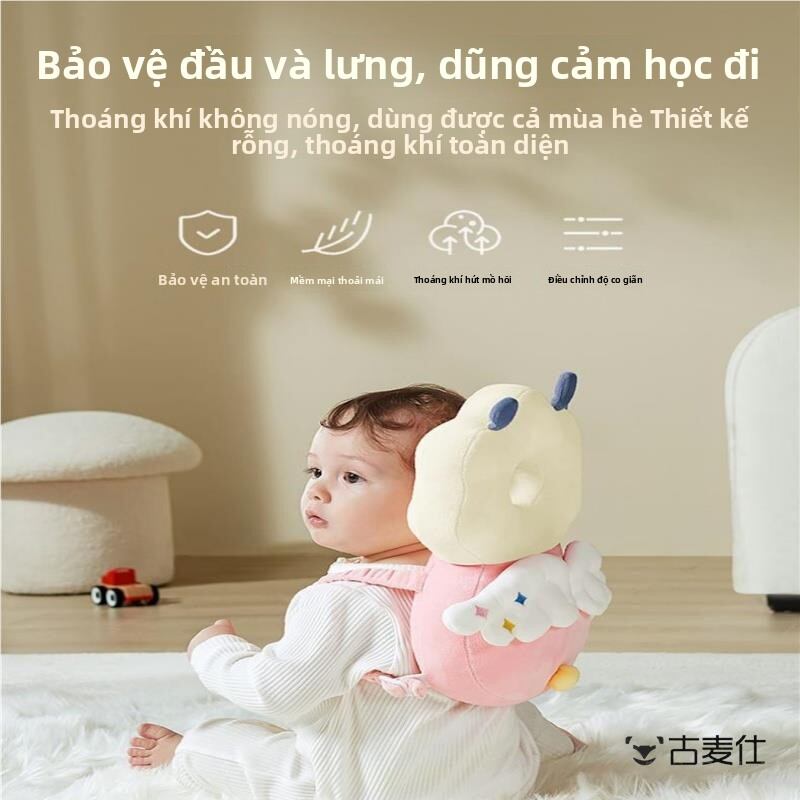 gumahus | Baby Anti-Fall Head Protection Hat Pillow Summer Breathable Giá 225,000 Đồng*Miễn phí vận chuyển