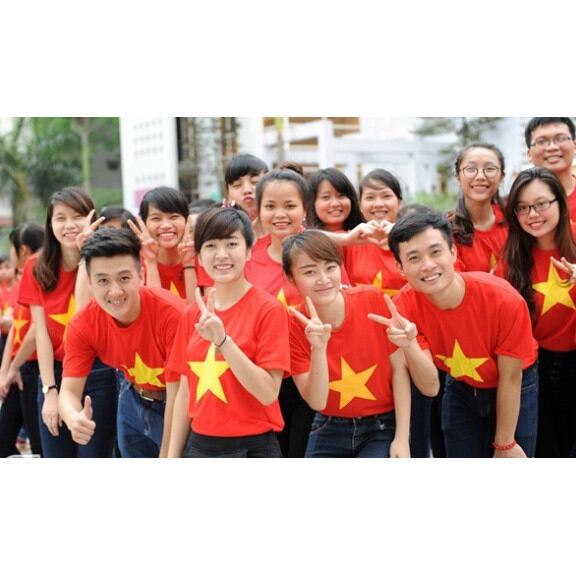 Áo Cờ Đỏ Sao Vàng Trẻ Em