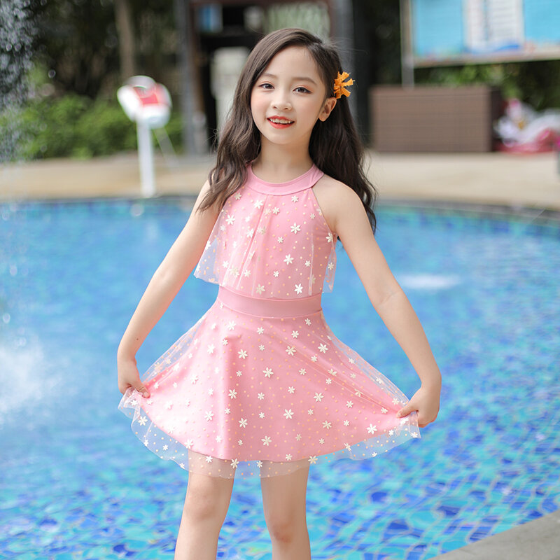 Đồ bơi trẻ em đồ bơi liền thân mùa hè bé gái đồ bơi công chúa bé gái đáng yêu trẻ em lớn vừa mẫu mới 2023