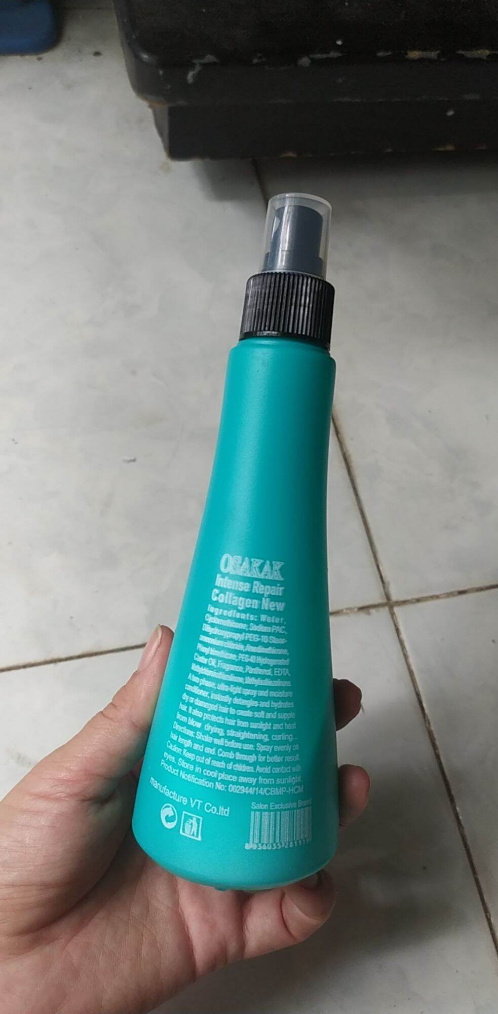 Xịt dưỡng tóc Osakak 250ml ( chai)