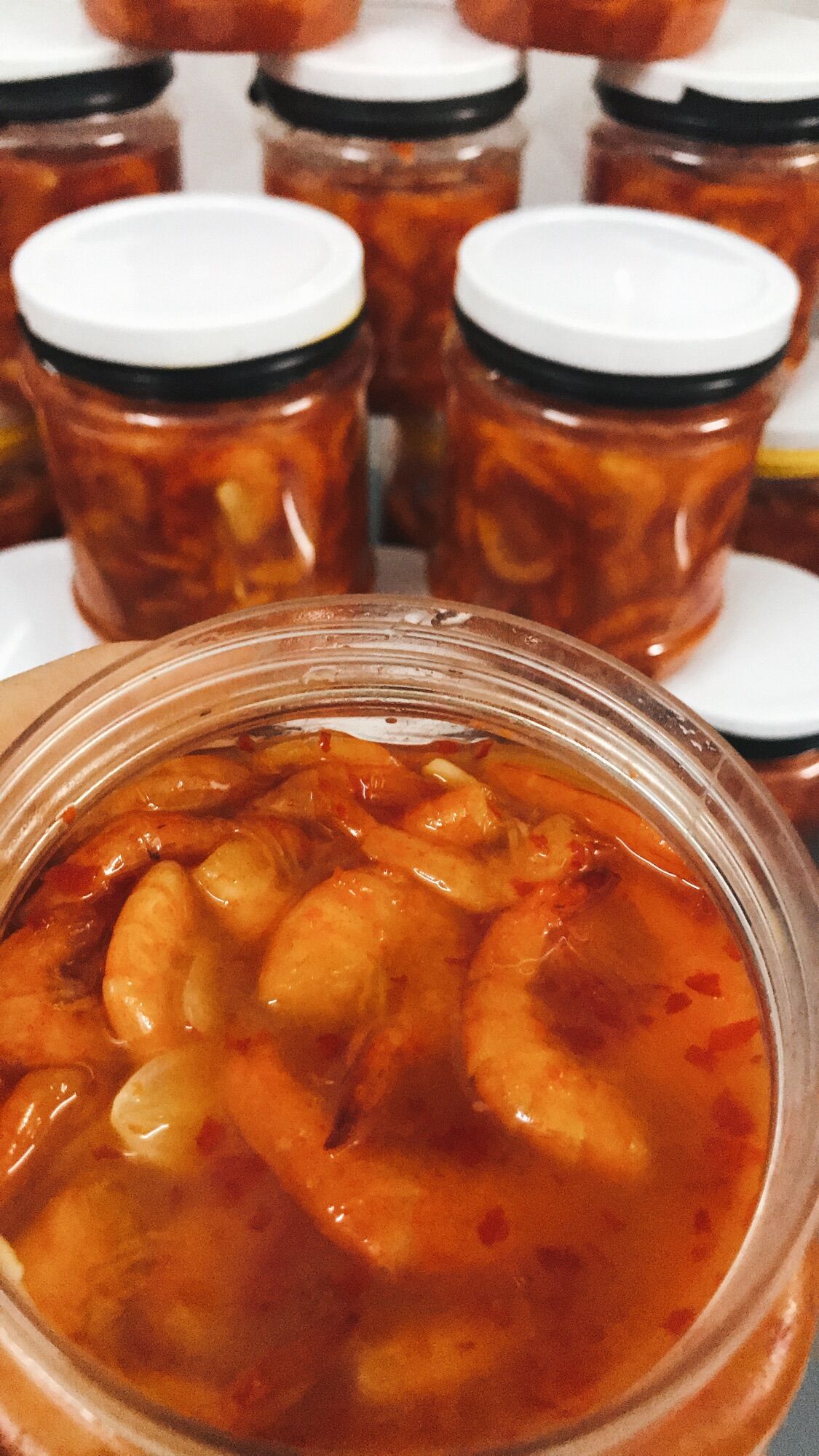 Mắm tôm đất chua đặc sản Cà Mau nhiều tôm