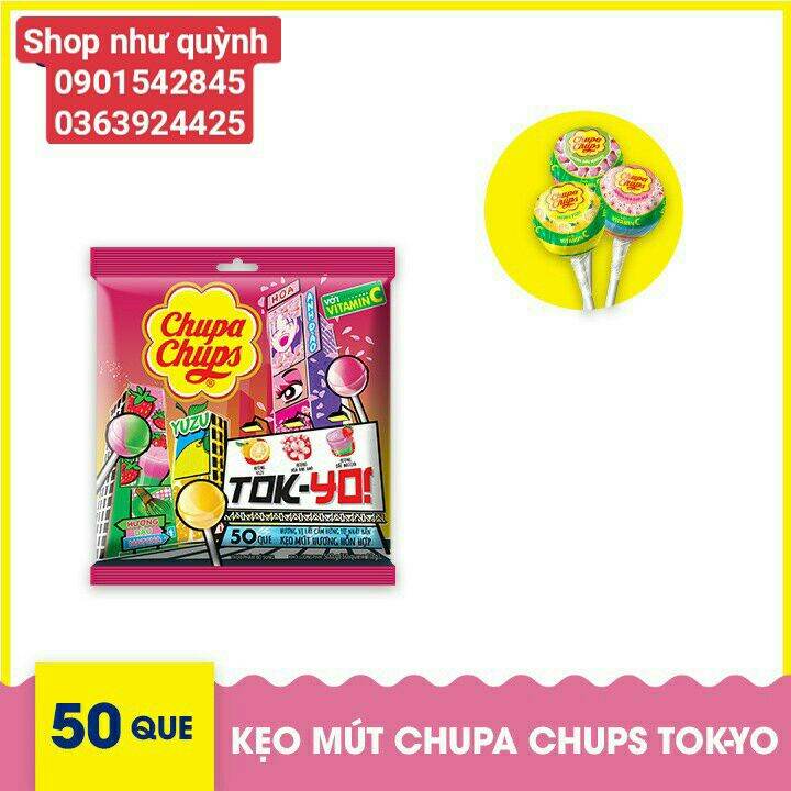 1 gói kẹo chupa chips mẫu mới
