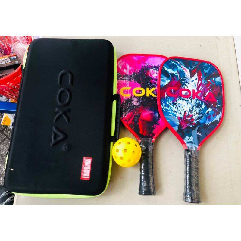 1 cặp vợt pickleball coka tập luyện