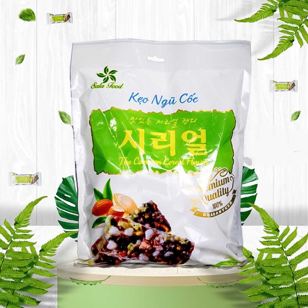 Thanh Kẹo Ngũ Cốc dinh dưỡng gói 220g