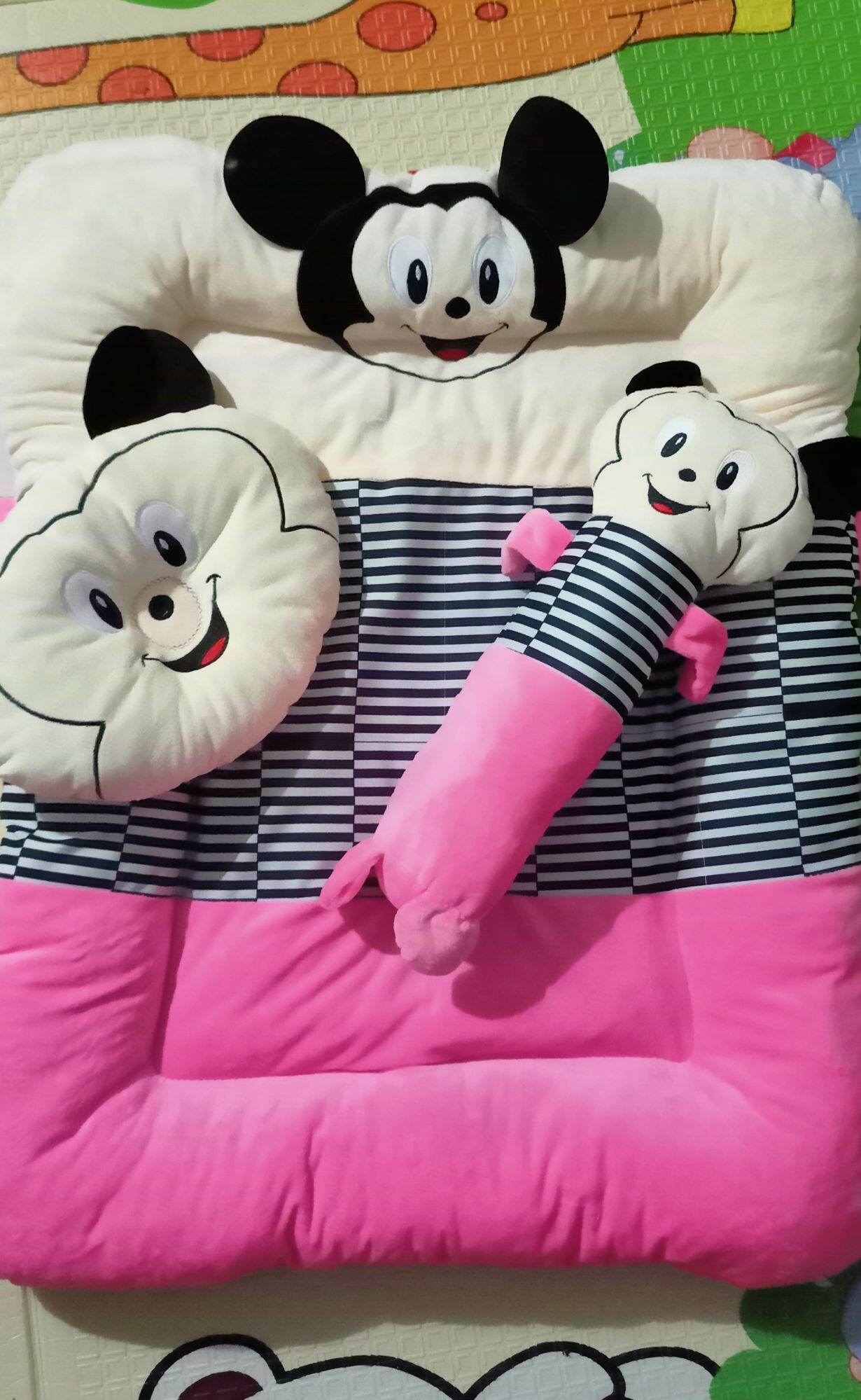 (RẺ VÔ ĐỊCH) BỘ NỆM NHUNG MỀM MẠI CHO BÉ