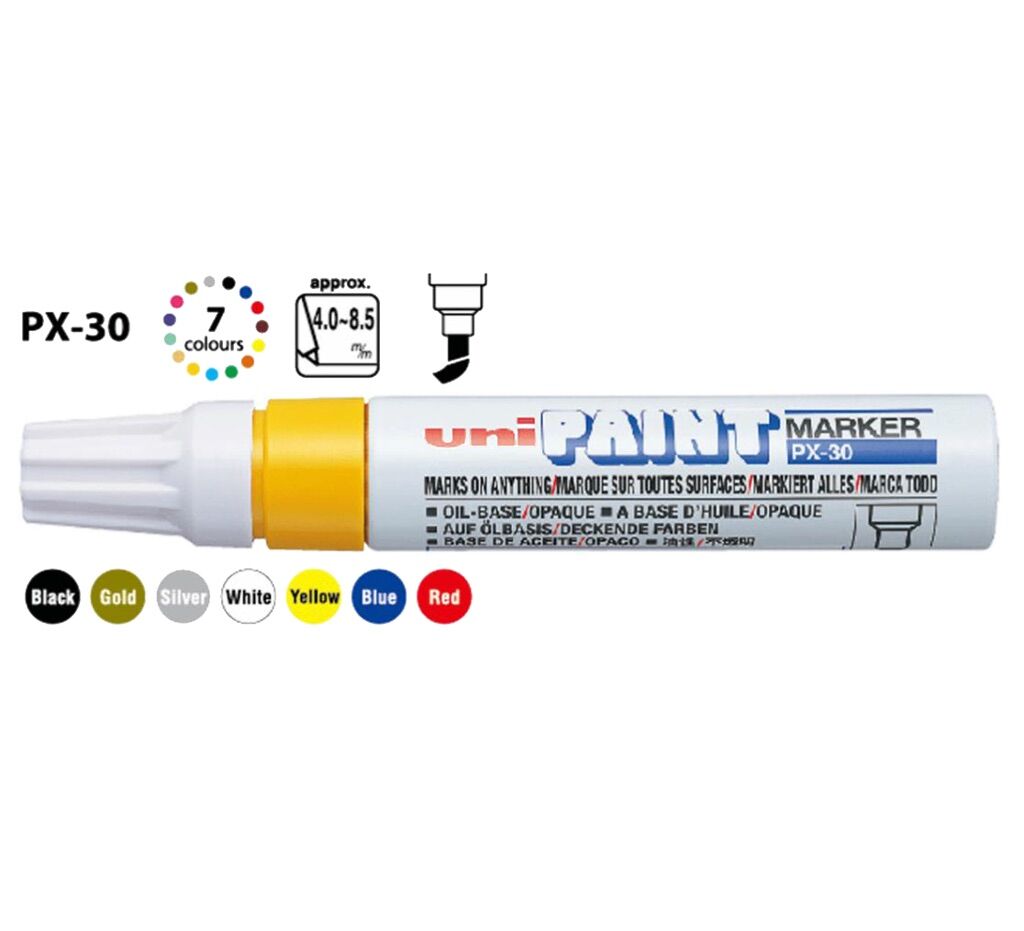 Bút sơn công nghiệp Uni Paint marker 4.0 Px 30