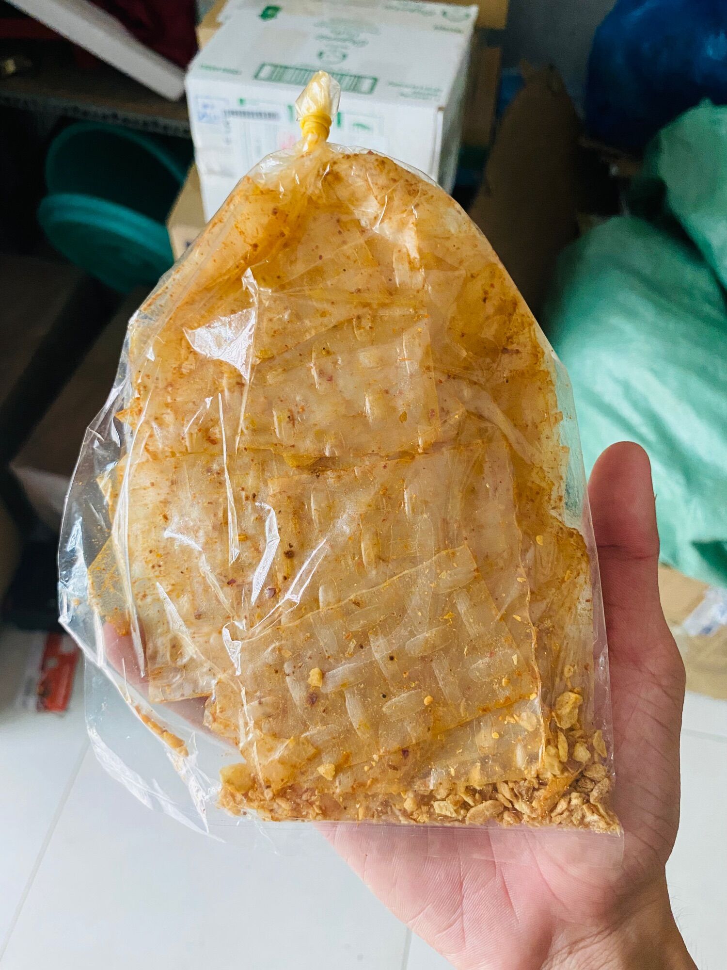 Bánh Tráng Xì Ke Tây Ninh Cay Xé Bao Ăn Bao Ghiền Bịch Lớn 50g
