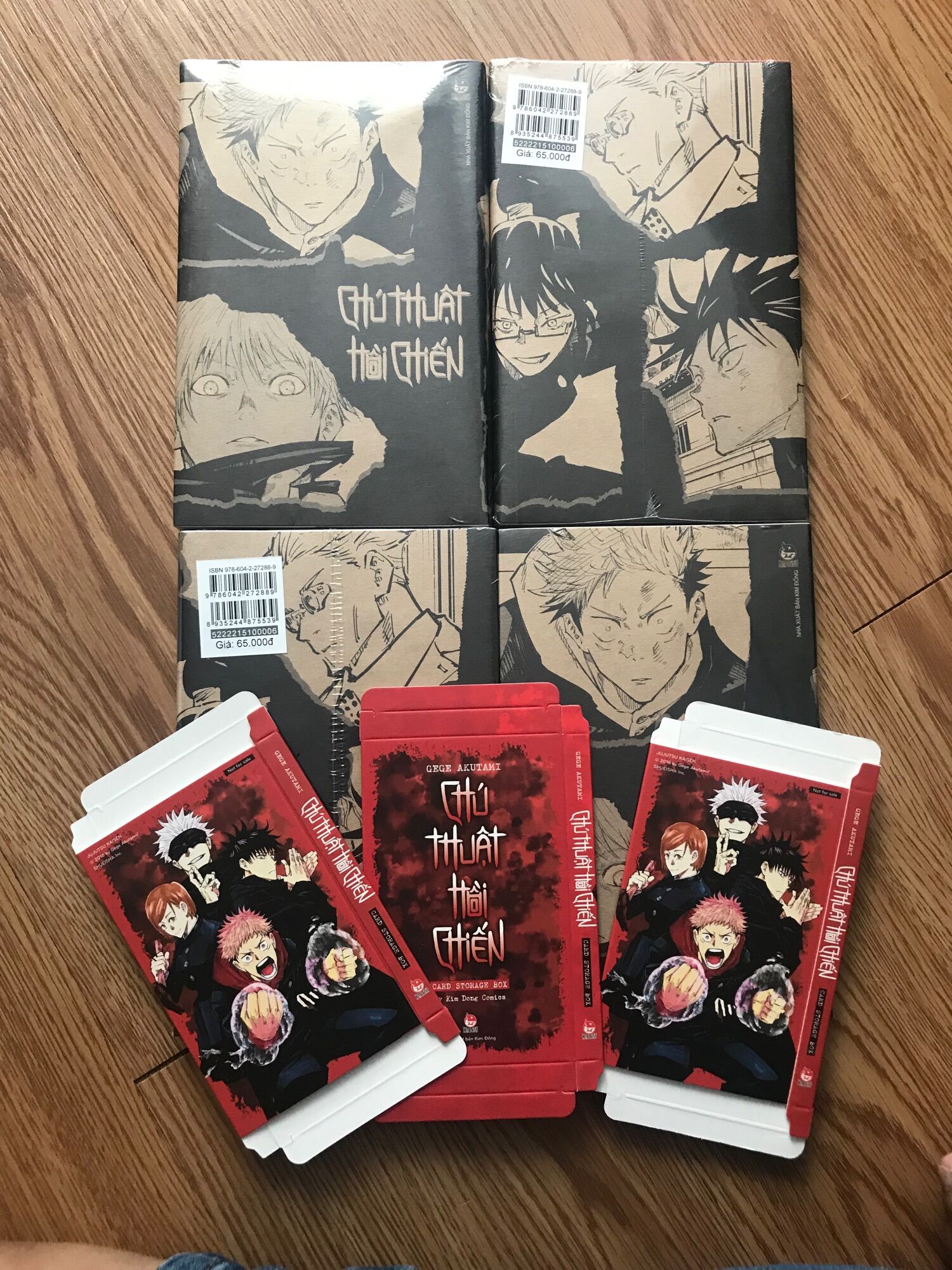 Chú thuật hồi chiến limited vol 6- kèm hộp.