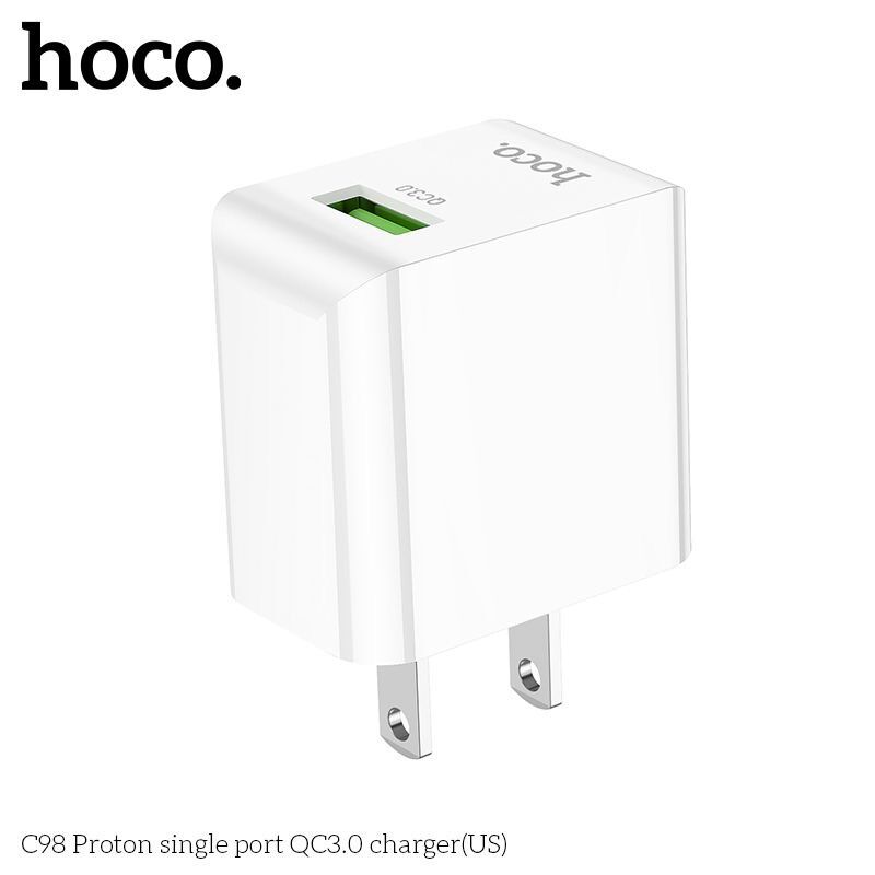 Củ Sạc Nhanh Hoco C98 3.0A 18W