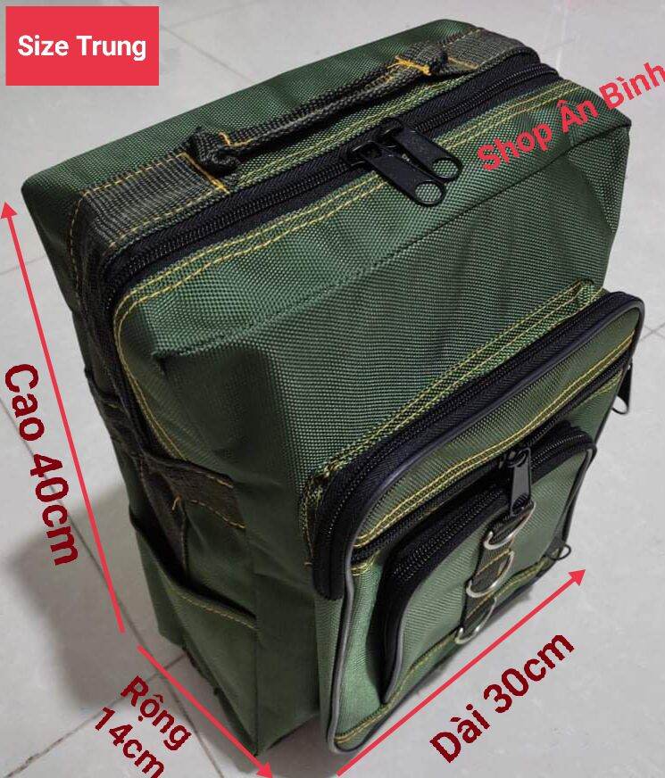 [HCM][Giá Hủy Diệt] Túi Đựng Đồ Nghề Ba Lô Đứng Size Trung