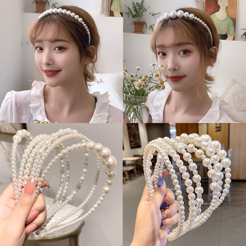 Cài tóc hạt ngọc trai dễ thương