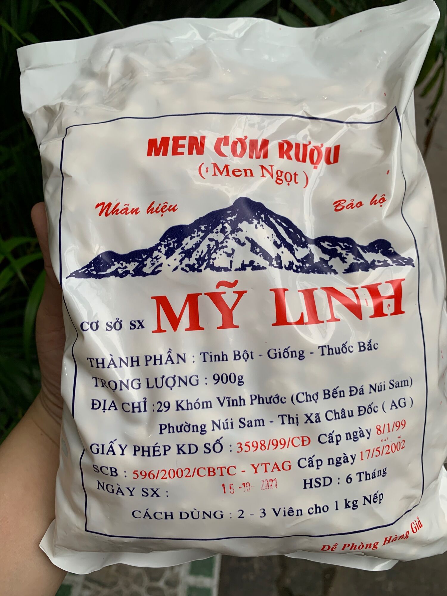 MEN LÀM CƠM RUOU 20 VIÊN