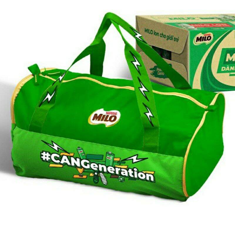 Túi trống thể thao milo ( túi du lịch milo)