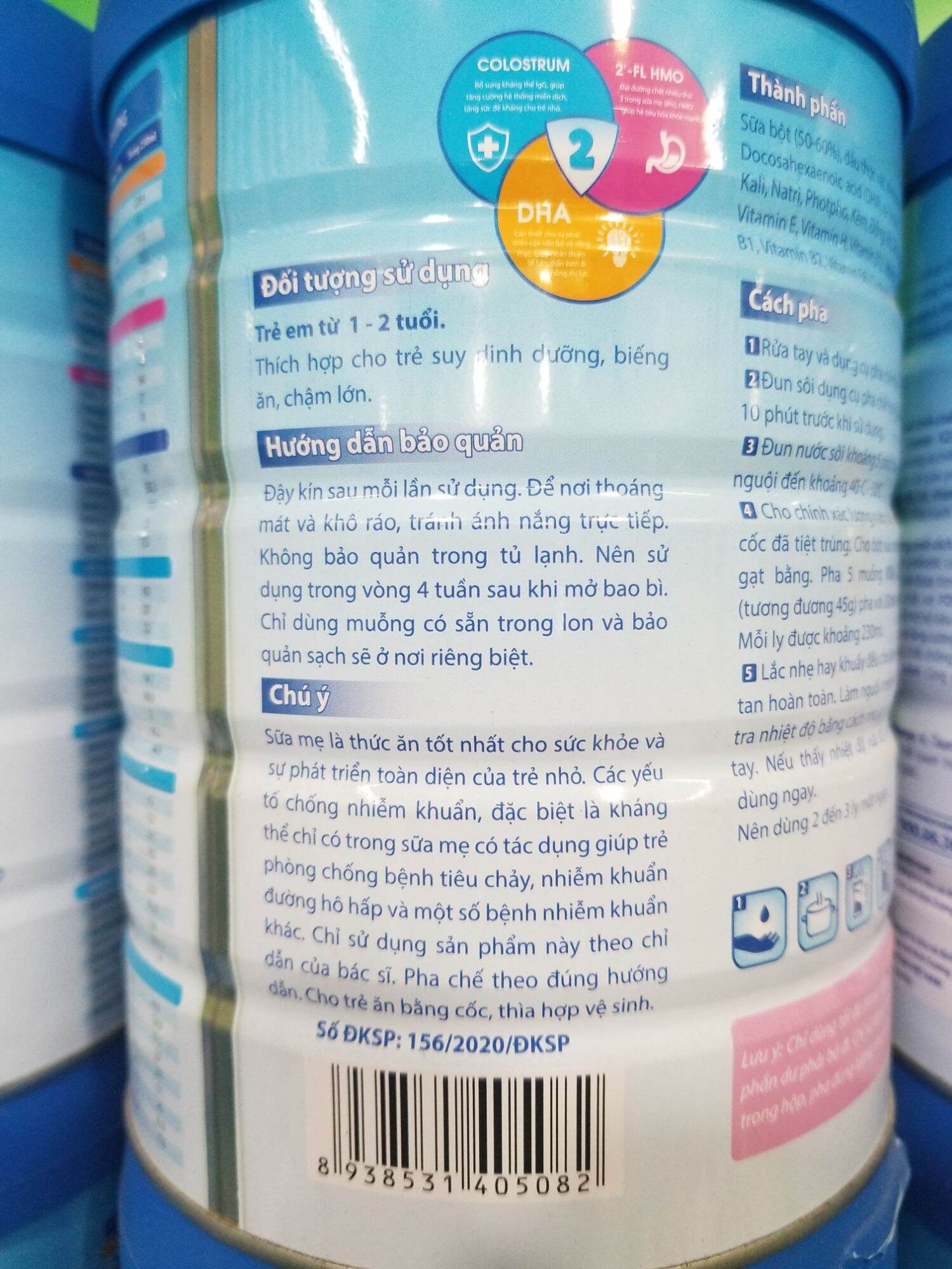 [HCM]Sữa Milky AuZ 2 850g