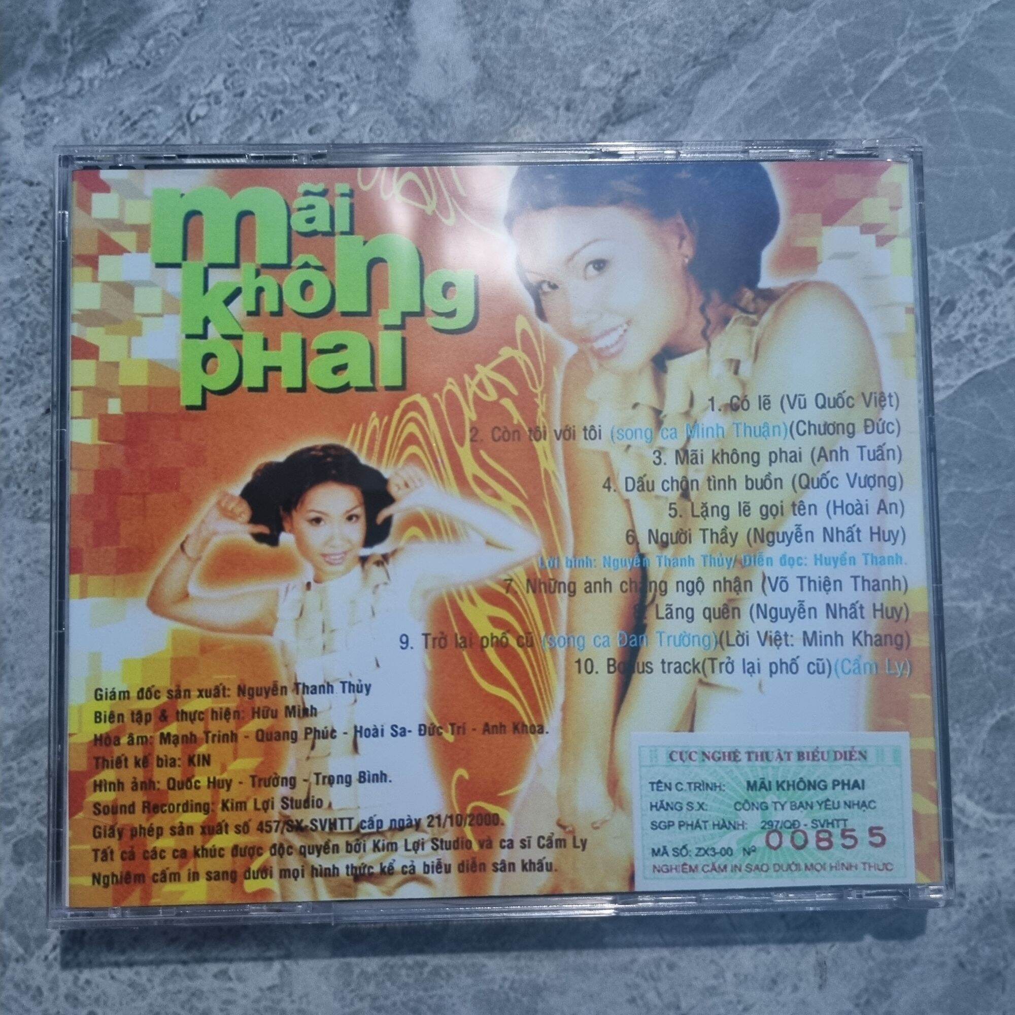 Kim Lợi Studio-Cẩm Ly Vol.1- Mãi Không Phai (2000)
