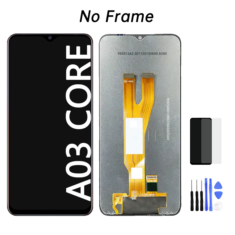 Original A03 lõi màn hình thay thế điện thoại di động màn hình LCD cho Galaxy A03 lõi hiển thị pantalla Samsung Galaxy A03 lõi LCD
