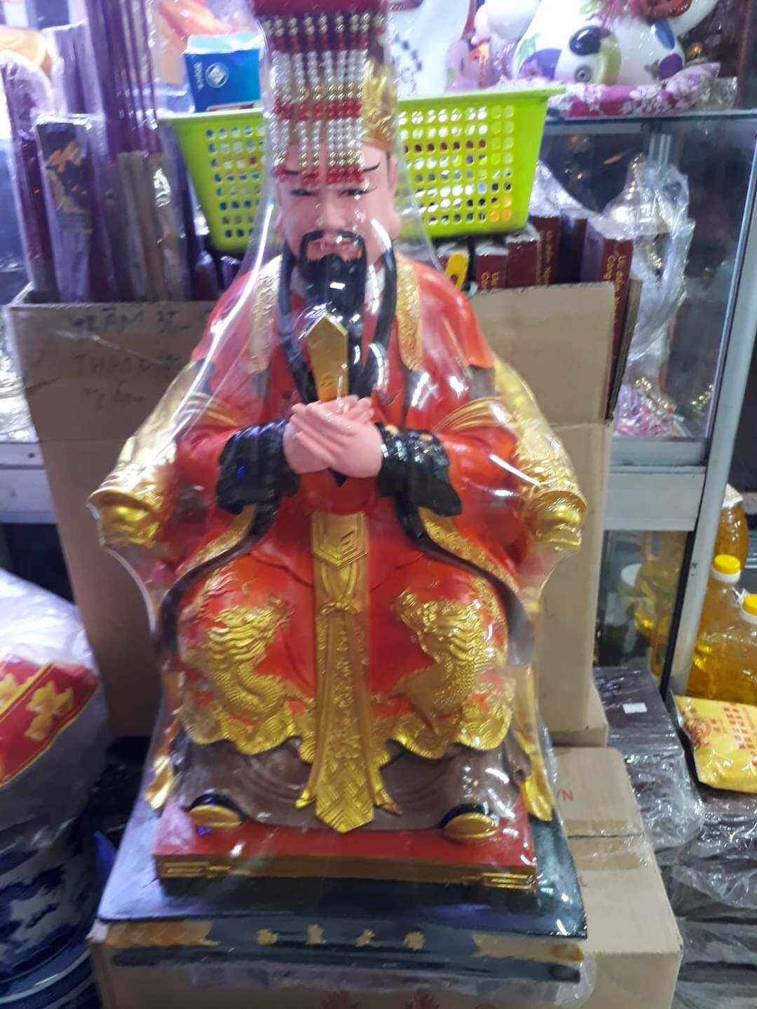 [HCM] Tượng Ngọc Hoàng - Cao 50cm