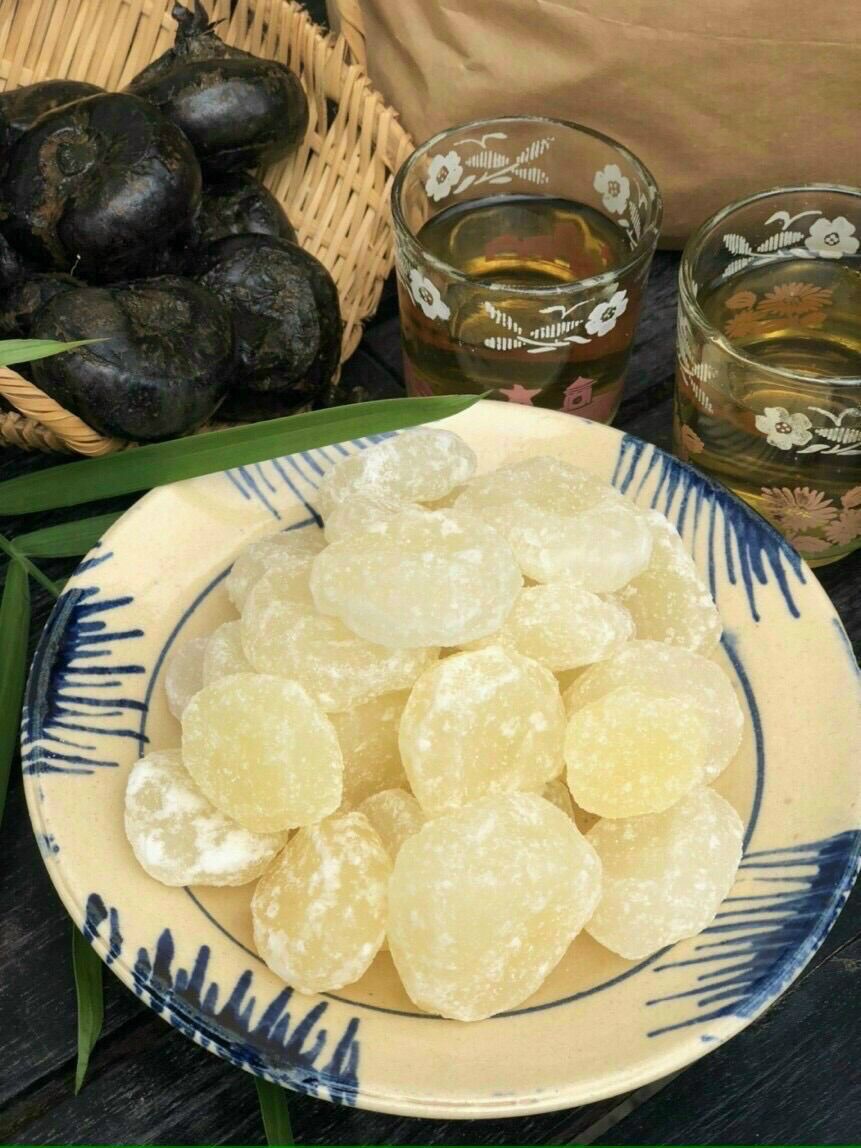 Mứt củ năng nhà làm hủ 500gram