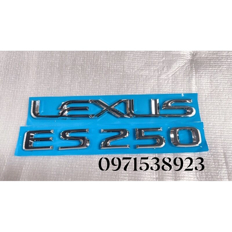 Chữ nổi lexus es 250 hàng cao cấp